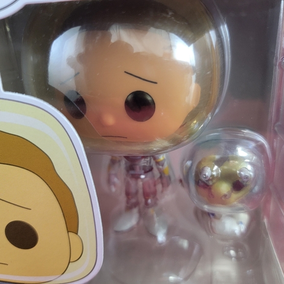 Space suit morty with snake funko # 690 (nib) With pop protector - Picture 3 of 7